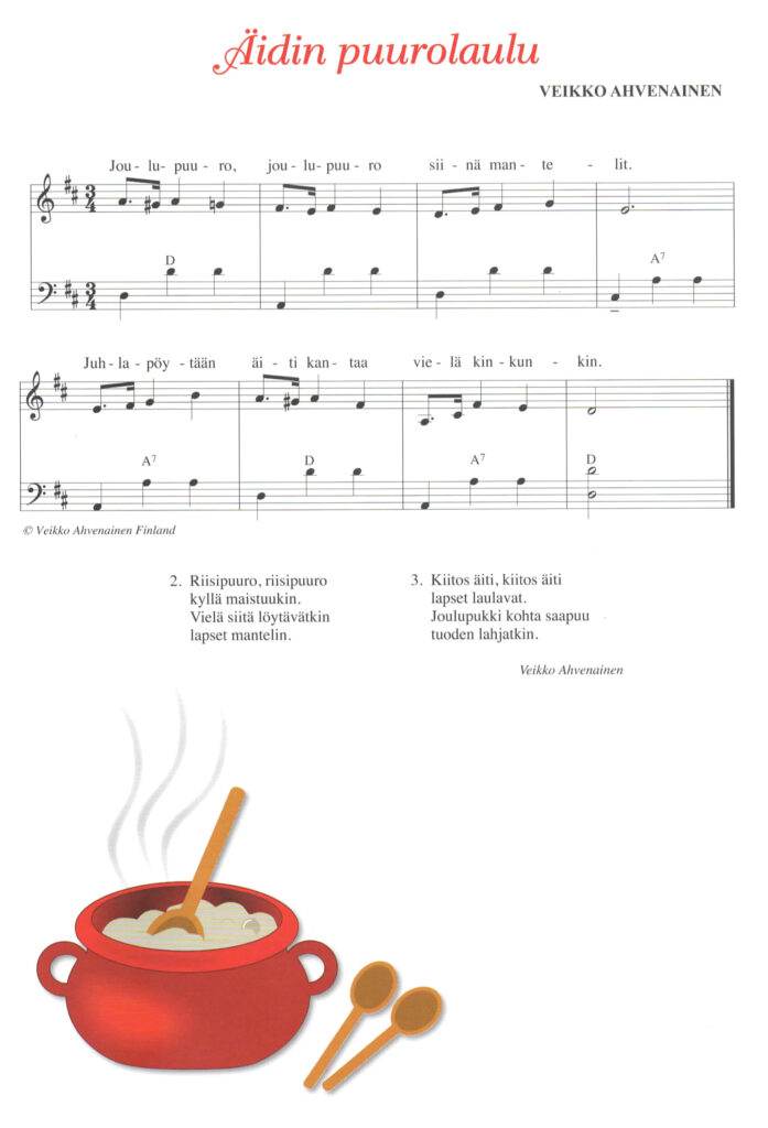 Nuotti: Äidin puurolaulu